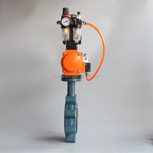 Wholesale QuickFit Lug Type Butterfly Valve-Pneumatic PN10~20 DN40~1200 EPDM Seat Cast Iron Carbon Steel (WCB/WCA/WCC) OEM thumbnail-3