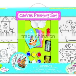 New Canvas Painting Set - Priate,Children DIY thumbnail-1
