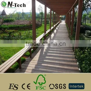 Walkway Waterproof Wood Plastic Composite Decking thumbnail-1