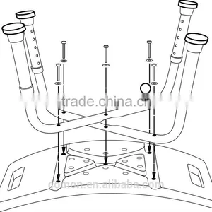 Hospital Used Medical Bathroom Chair & Shower Stool S-W01 thumbnail-4