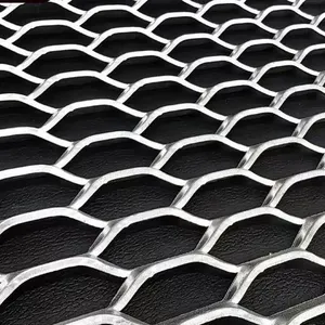 Aluminum Expanded Metal Sheet, 0.9mm Thickness, 1/2
