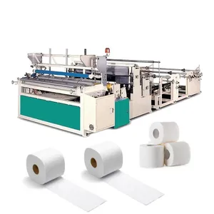 Toilet Paper Roll Making Machine Tissue Paper Making Machine Printed Toilet Paper Machine thumbnail-1