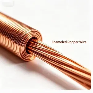 Solid Aluminum Enameled Magnet Wire IEC 600V Insulated IP68 Rated 180 Temperature Guitar Bass Pickup Electrical Wires Roll thumbnail-4