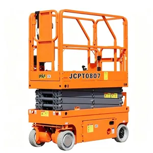 6 Meters Electric Scissor Lift 230kg Load Capacity 2001-4000 Hours Stock Ready Ship JCPT0807DC Engine Core thumbnail-1