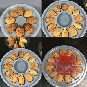 SN-QDMECH Automatic Stainless Steel Shopping Mall Cream Stuffed Cake Maker Walnut Cake Machine Sandwich Bread Machine thumbnail-4