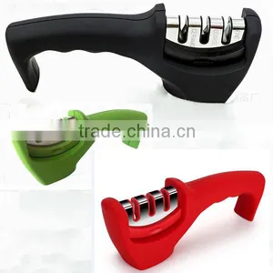 Professional 3 Stage Diamond Coated Sharpening Knife Sharpener Quality Choice thumbnail-1