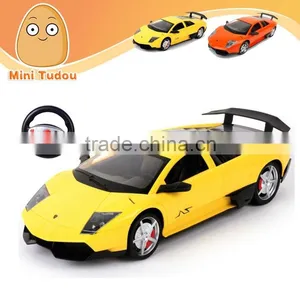 1:14 High Imitation RC Model Racing Car With Steering Wheel With Light and Music, Top Racing rc Car, High Speed Imperial Racing thumbnail-1