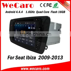 Wecaro WC-SI7004 Android 4.4.4 Car Dvd Player Touch Screen for Seat Ibiza Car Dvd Gps WIFI 3G Mirror Link 2009-2013 thumbnail-1