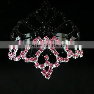 Latest Crystal Kids Pageant Crown for Wholesale thumbnail-3