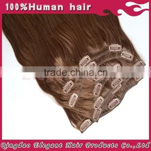 Unproessed Wet and Wavy Clip in Hair Extensions thumbnail-4