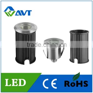 2016 Factory Wholesale 1W Mini RGB LED Underground Driveway Lights IP67 Waterpoof thumbnail-1