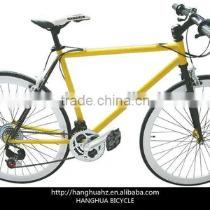 HH-FG08 700cc Yellow Fixed Gear Bikes Wit Factory Price thumbnail-1