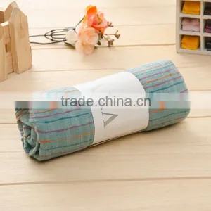 New Style Oversized Viscose Vertical Colorful Striped Scarf thumbnail-2