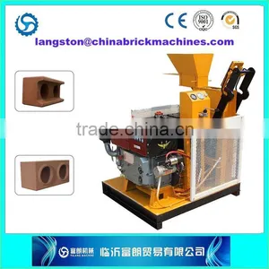 FL1-25 Semi-automatic Hydraulic Interlocking Manual Brick Making Machine/compressed Earth Building thumbnail-1