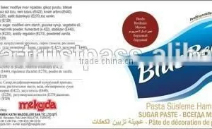 Blue Bead (Maroon) Sugar Paste & Fondant For Pastry Decoration thumbnail-4