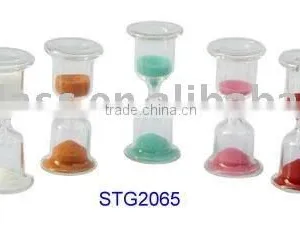 Glass Sand Timer, Hourglass, 3mins Sand Clock, Egg Timer, Kitchen Sand Timer thumbnail-1