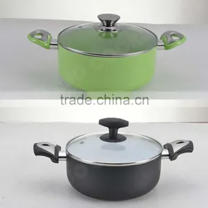 2016 Aluminium Best Sale New Design Non Stick Casserole High Quality Casserole Sauce Pot Set thumbnail-3