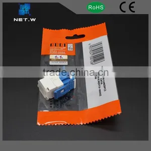 Tooless Rj45 Cat5e Cat6e Keystone Jack thumbnail-3