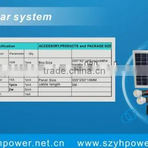 10w Small Solar Lighting Kits for Africa thumbnail-1