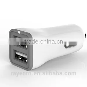 REYON New Quick Charge 2.0 Car Charger With Qualcomm Certification, 2.1A Car Charger With LED Indicator thumbnail-2