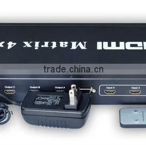 4X4 Hdmi Matrix Splitter Switcher --Top Desk Housing thumbnail-1