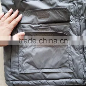 100% Polyester Work Vest Uniform Fleece Lining With Pockets for Men Wholesale thumbnail-5