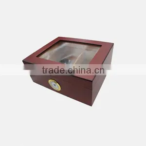 High-end Cherry Wood Customized Humidor With Humidifier CY-L811 thumbnail-2