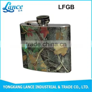 4oz Color Logo Printed Wine Bottle Cheap Price Hip Flask thumbnail-6