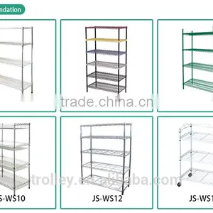 Reasonable Price Heavy Duty Chrome Wire Shelf Wire Shelving Quality Choice thumbnail-1