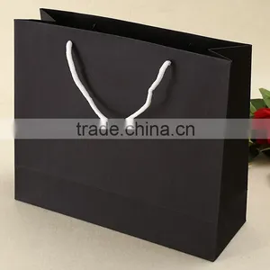 Custom Design Printed Shopping Brown Kraft Paper Bag thumbnail-4