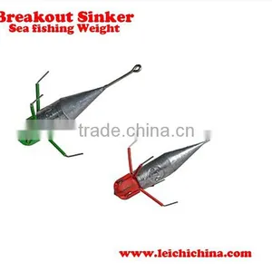 Wholesale Popular Fishing Sinkers Sea Fishing Weight Fishing Lead Sinkers thumbnail-1