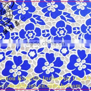 Fashion Design Floral Lace Fabric for Garment thumbnail-1