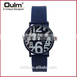 Oulm Big Number Watch, Multi Color Watches, Cheap Custom Logo Watches thumbnail-3