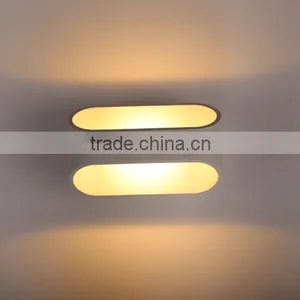 White/ Grey Wall Sconce Die-cast Aluminium 6w 12w 16w Smd 5730 up and Down Indoor Wall Lighting Led Step Light 120v thumbnail-2
