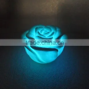 Rose Christmas Night Light Can Changing More Color thumbnail-4