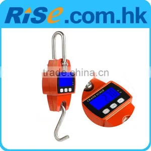 300kg/600lb Weight Digital Hanging Scale Mini Hook Scale Industrial Crane Scale thumbnail-1