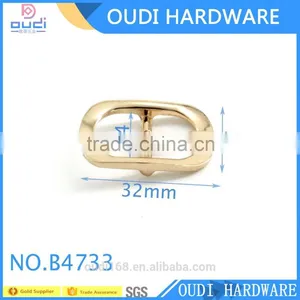SGS Certificated Shiny Gold Shoe Metal Pin Buckle With High Quality thumbnail-2