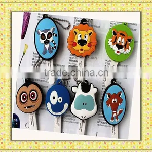 Color Pvc Cute Custom Made Custom Promotional Soft Pvc Rubber Novel Key Head Cover thumbnail-1
