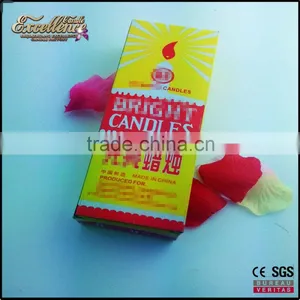 China Factory Wholesaler of Shrink Package Taper White Candle House Lighting thumbnail-4