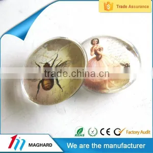 Factory Directly Custom Tourist Souvenir Crystal Glass Fridge Magnets thumbnail-1