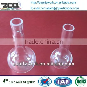 Customized Transparent Quartz Reagent Bottle thumbnail-1