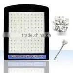 925 Sterling Silver Gold Nose Jewelry With Prong-set Crystals thumbnail-1