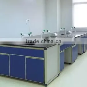 Steel Lab Work Bench Table With Sink thumbnail-2