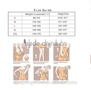 Women's Shapewear Long Sleeve Open Crotch Body Shapers Plus Size thumbnail-5