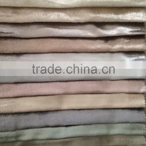 POLYESTER WARP KNITTING VELVET FOR SOFA AND CURTAIN thumbnail-1