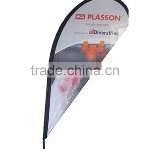 EZ New Style Economic Beach Flag With Varieties Base thumbnail-3