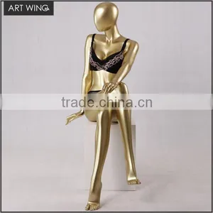 Fashion Gold Design Abstract Female Mannequin Poses Supplier's Choice thumbnail-5