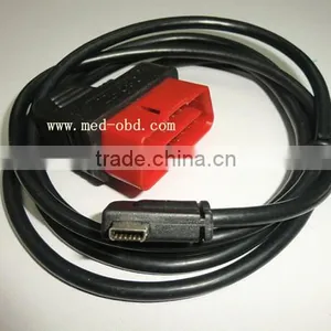 90 Degree Obd2 16pin Male Connector to Micro Usd Cable 5ft/1.5m thumbnail-4