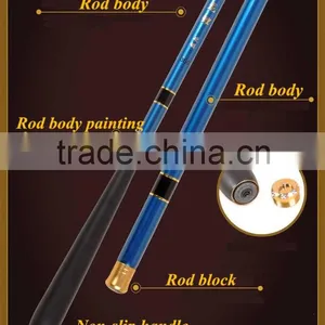 Superhard 99% Carbon Stream Rods Summer Fishing Necessary Length 3.6M/4.5M/5.4M/6.3M thumbnail-3
