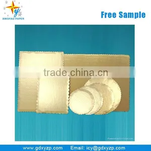 High Quality Cake Board Gold Sliver Cake Tray Gold Rolling Paper thumbnail-2